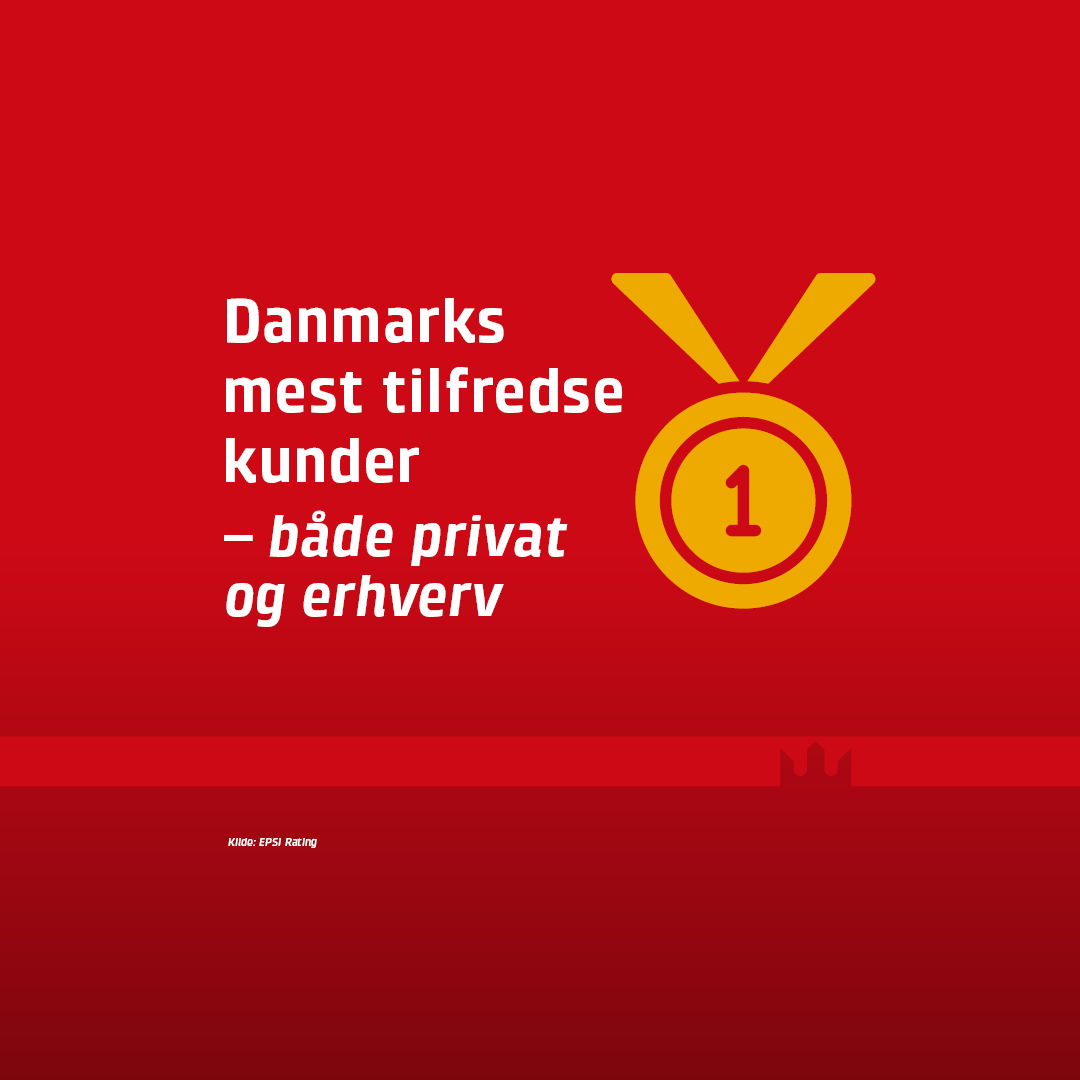 Danmarks mest tilfredse kunder