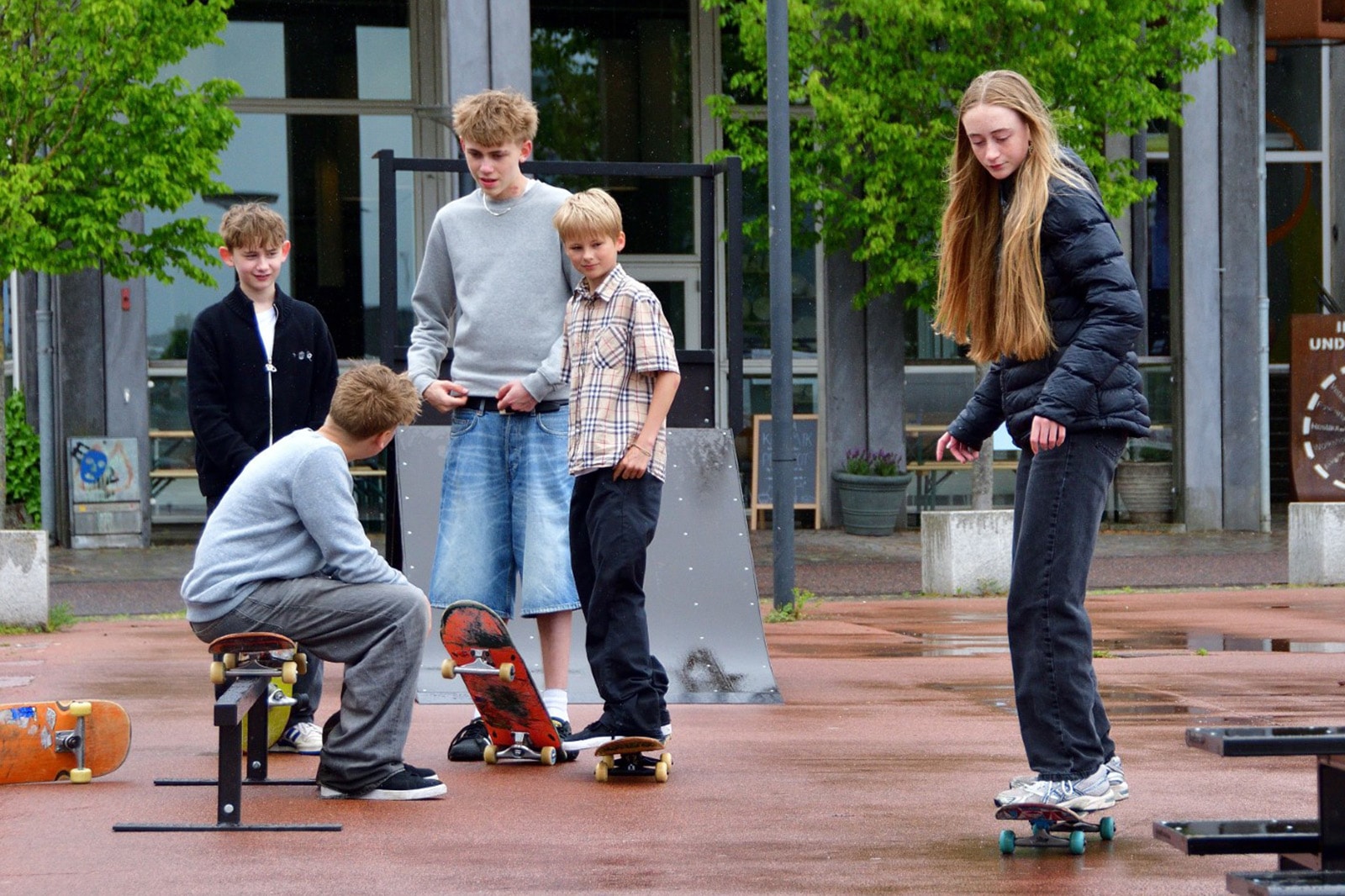 Skatesporten er både god som bevægelsesform og til at danne ramme om fællesskaber.