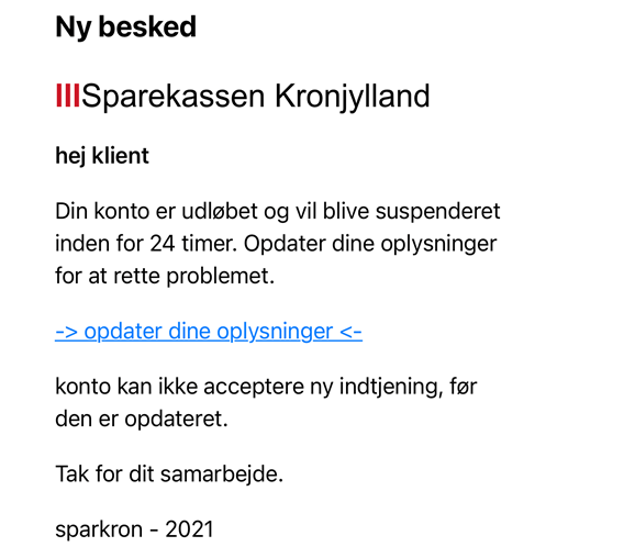 Fupbesked